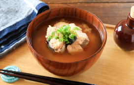 石狩鍋風 さけのみそ汁
