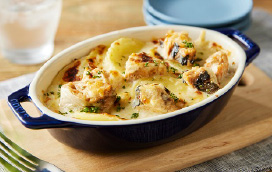 さけ缶のポテトグラタン