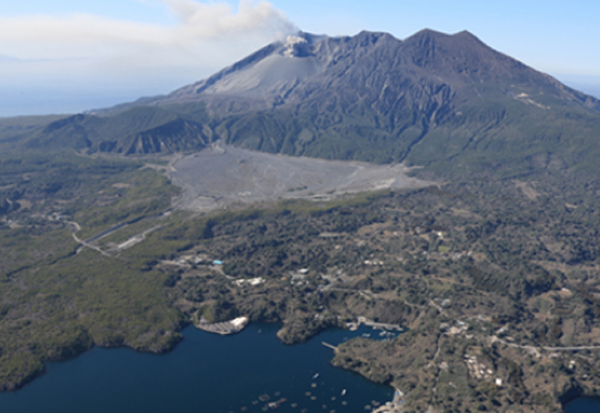 桜島事業所の風景