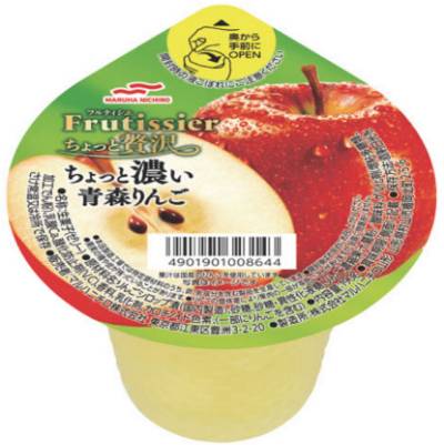 ～旬の青森県産「ふじ」を使った季節限定商品～「フルティシエ ちょっと贅沢 ちょっと濃い青森りんご」2024年9月2日（月）新発売