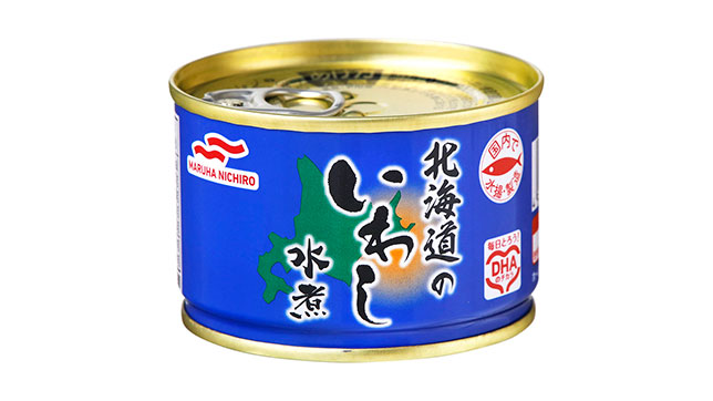 北海道のいわし水煮