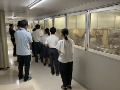 宇都宮工場見学の様子