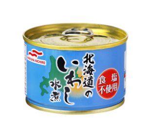 北海道のいわし水煮 食塩不使用