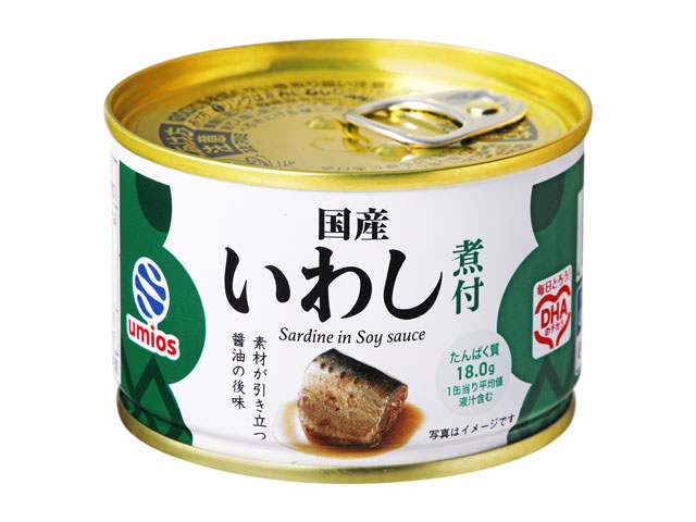 国産いわし煮付