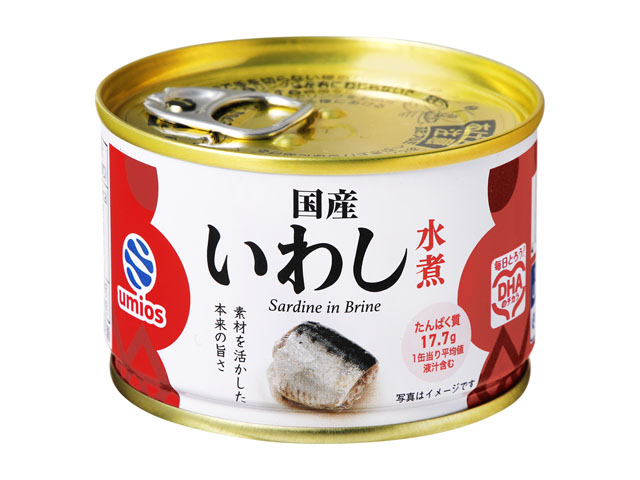 国産いわし水煮