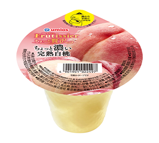 フルティシエ ちょっと贅沢 ちょっと濃い完熟白桃 190g
