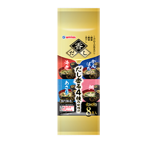 香だし だし香る4種の味噌汁8食入