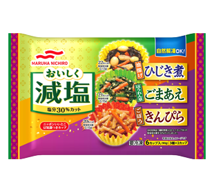 おいしく減塩ひじき煮ごまあえきんぴら