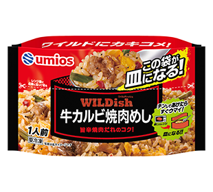 WILDish牛カルビ焼肉めし