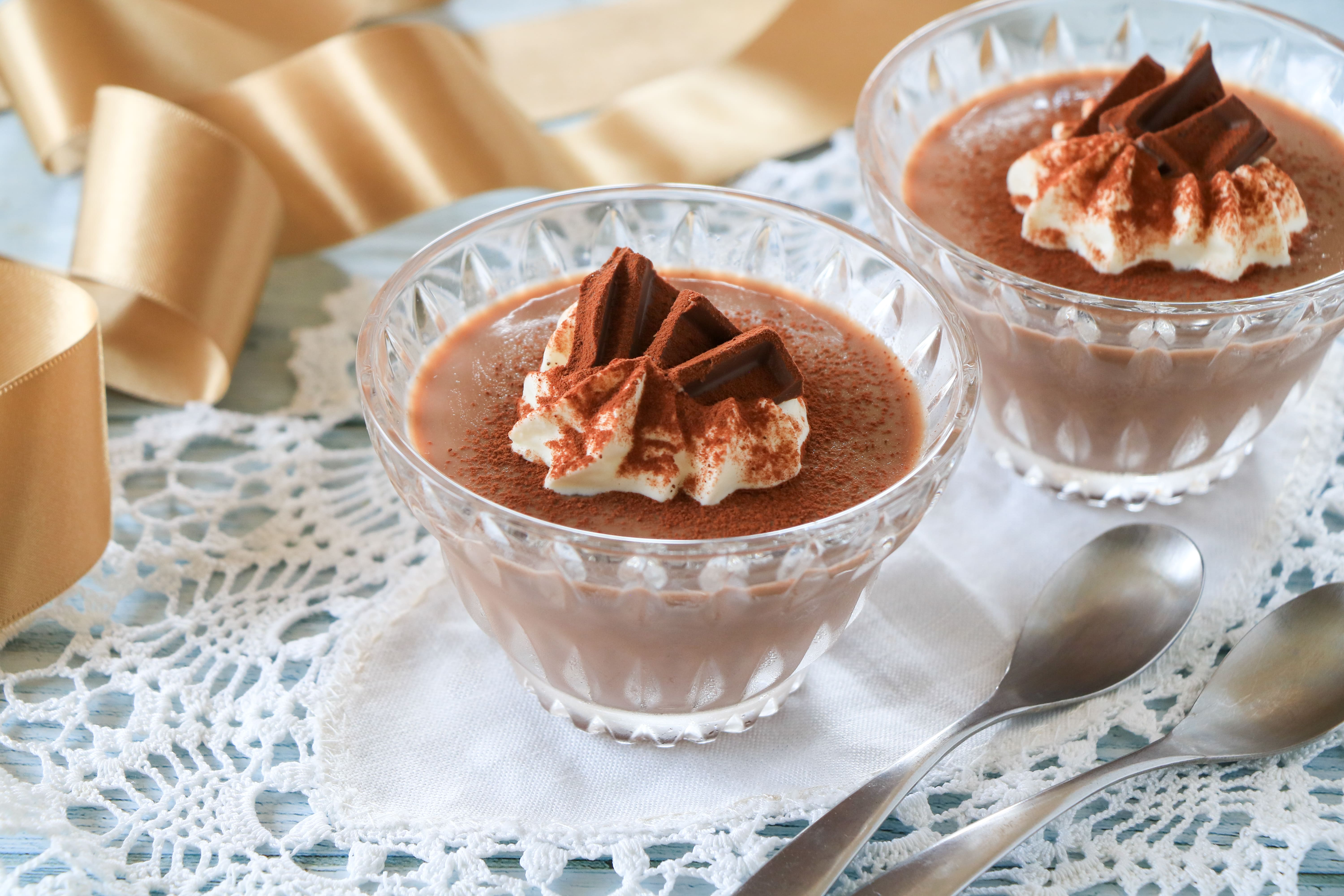 簡単ココアプリン