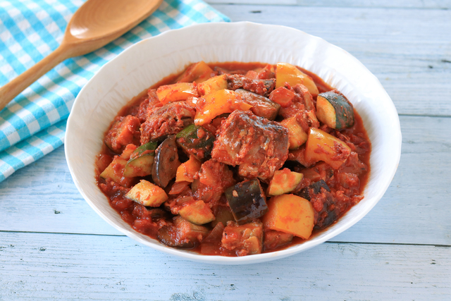 魚の旨みたっぷりラタトゥイユ