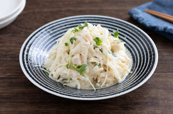 ほたてと大根のマヨネーズサラダ