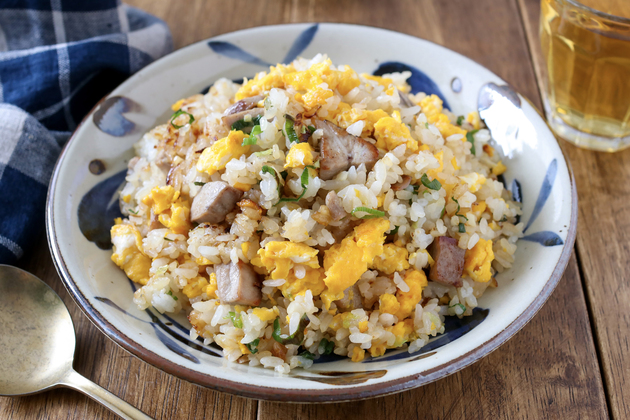 かつおのガーリック炒飯