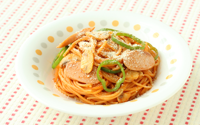 おさかなソーセージで作る おさかなポリタン