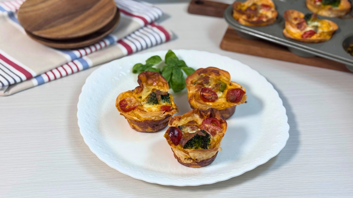 おはだのごちそうD-HADAさばトマトバジル煮のカップキッシュ