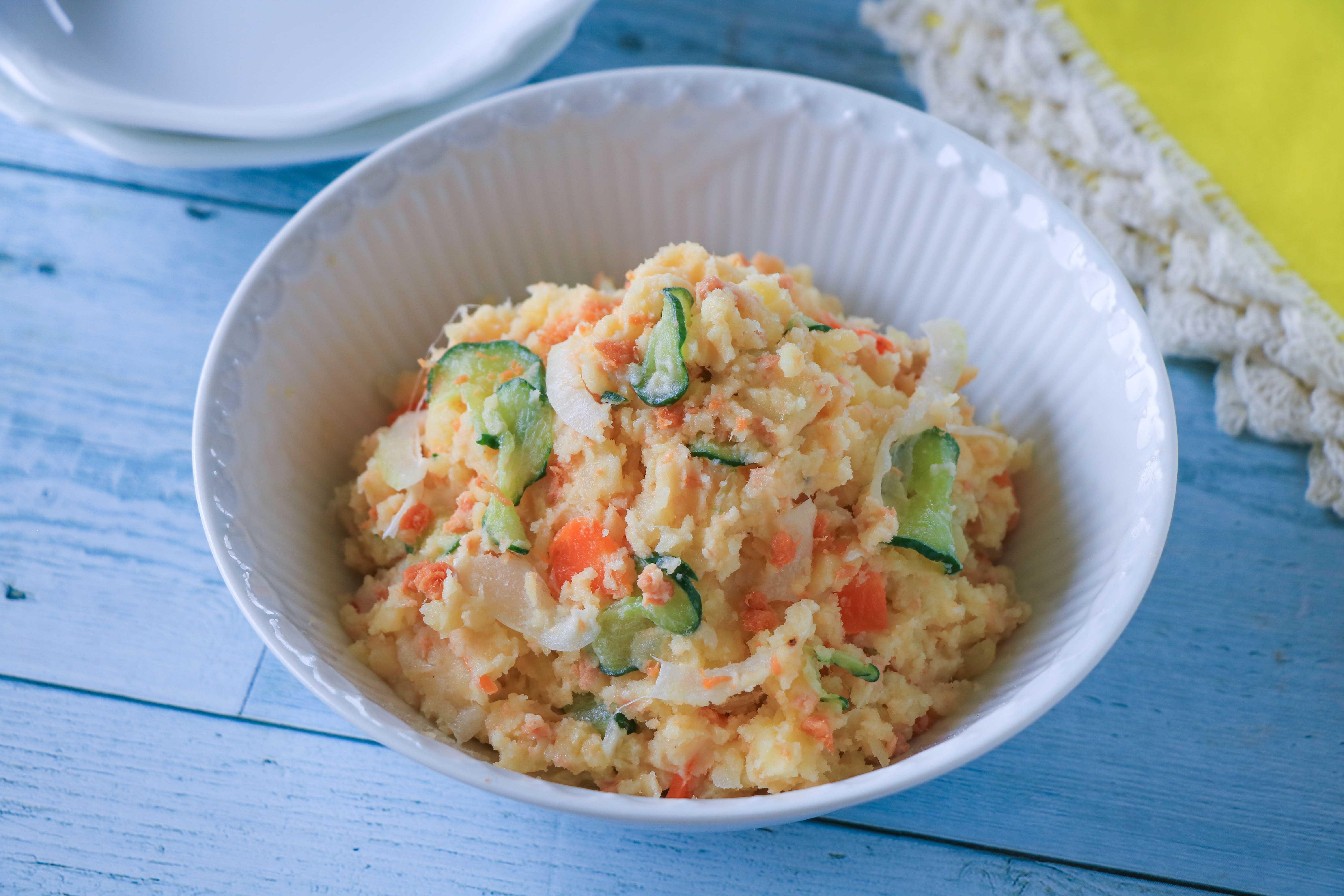 さけフレークのポテトサラダ