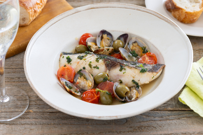 さわらのアクアパッツァ