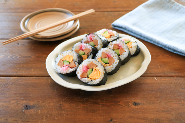 うなぎソーセージの太巻き