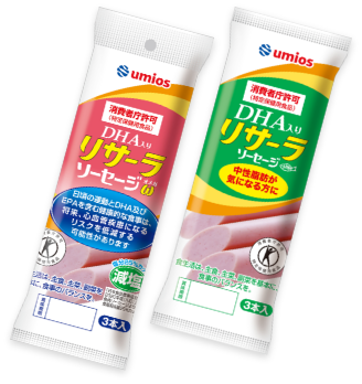 DHA入りリサーラソーセージω　DHA入りリサーラソーセージω