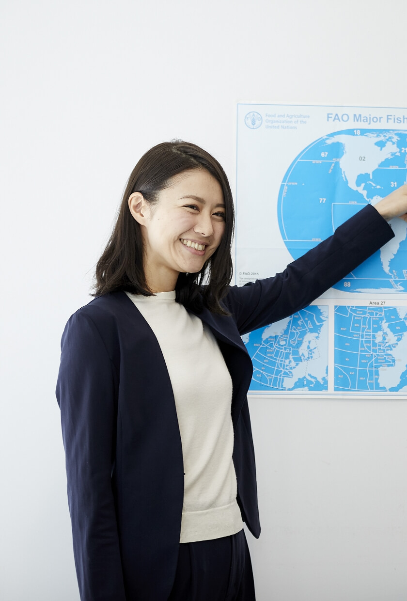 仕事でもプライベートでも、海を、魚を、愛する営業担当。