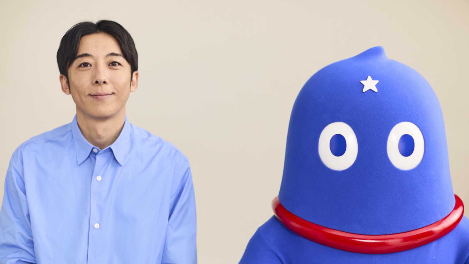 Umios企業CMに出演 : 俳優・高橋一生さんに新生命体 ウミオスとの初